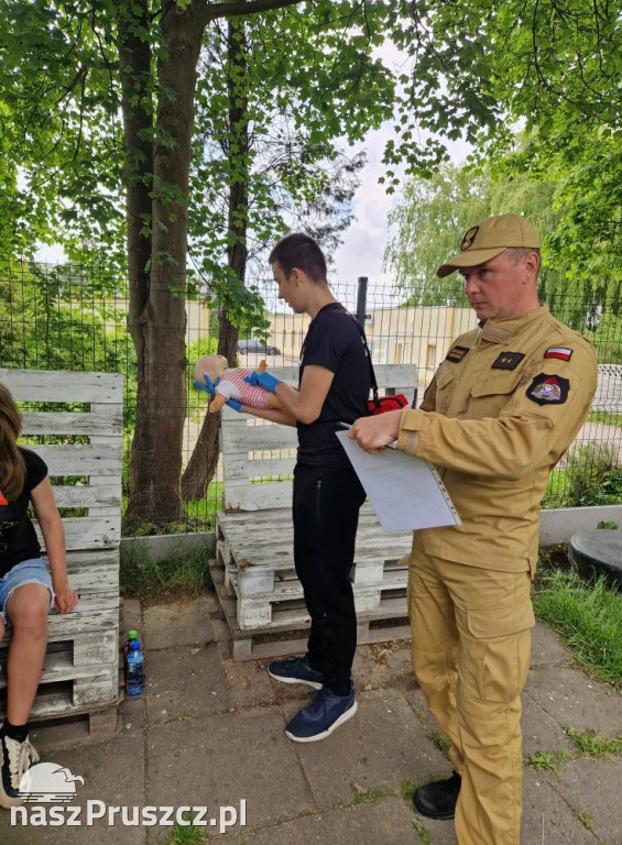 Powiatowe zawody z pierwszej pomocy