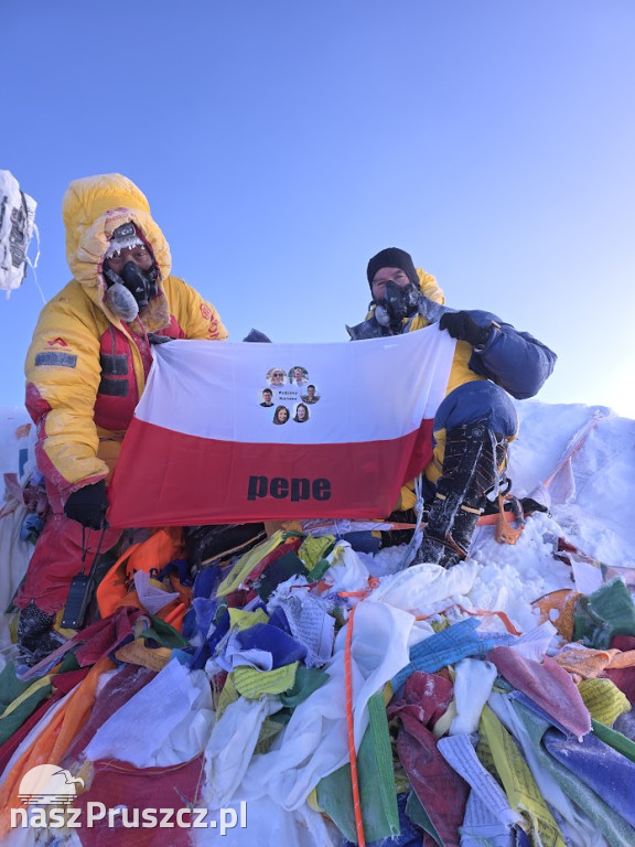 Mieszkaniec gminy Pruszcz Gdański na Mount Everest