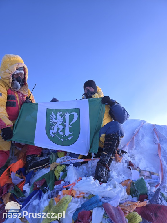 Mieszkaniec gminy Pruszcz Gdański na Mount Everest
