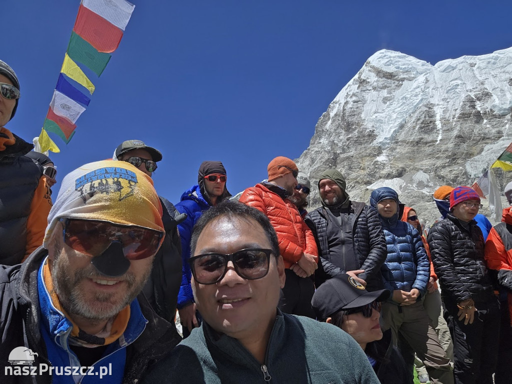 Mieszkaniec gminy Pruszcz Gdański na Mount Everest