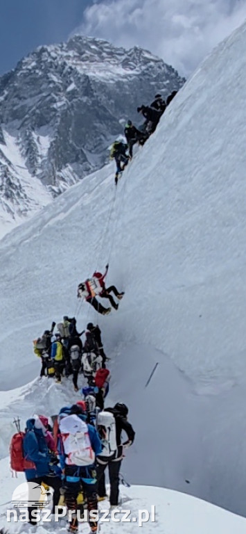 Mieszkaniec gminy Pruszcz Gdański na Mount Everest
