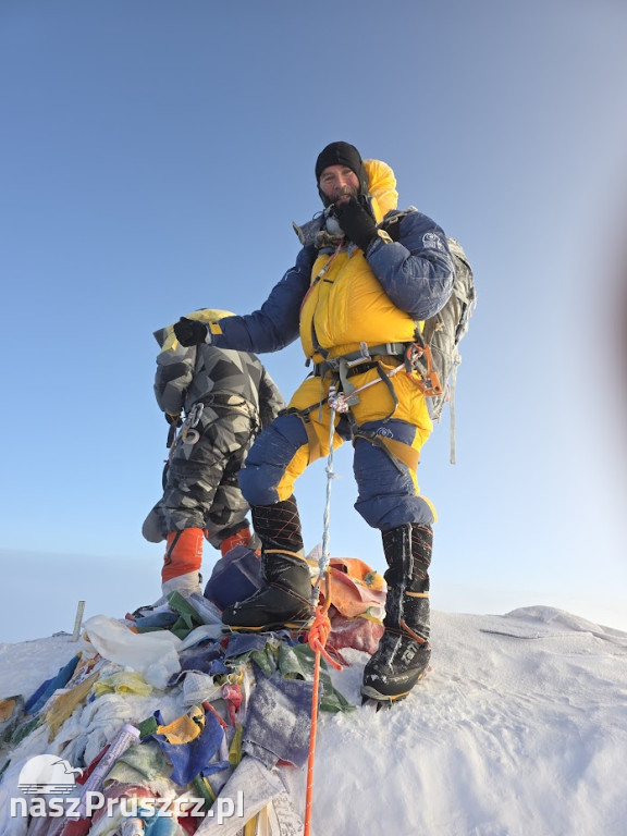 Mieszkaniec gminy Pruszcz Gdański na Mount Everest