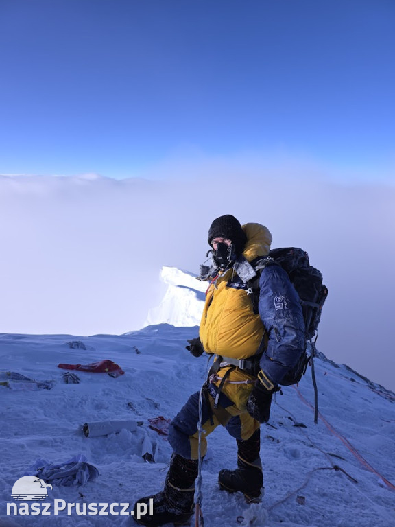 Mieszkaniec gminy Pruszcz Gdański na Mount Everest