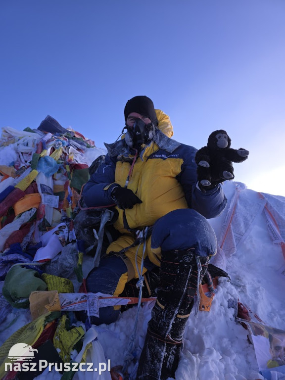 Mieszkaniec gminy Pruszcz Gdański na Mount Everest