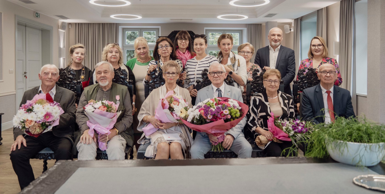 Medale za długoletnie pożycie małżeńskie - UG Pruszcz Gd.
