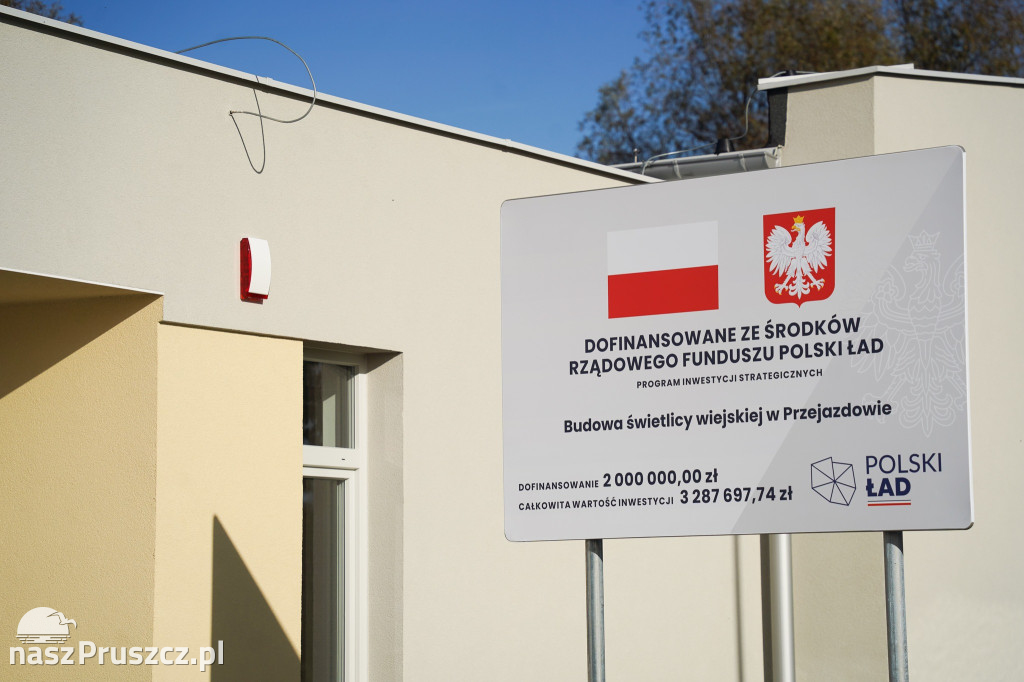 Nowa strażnica i świetlica w Przejazdowie
