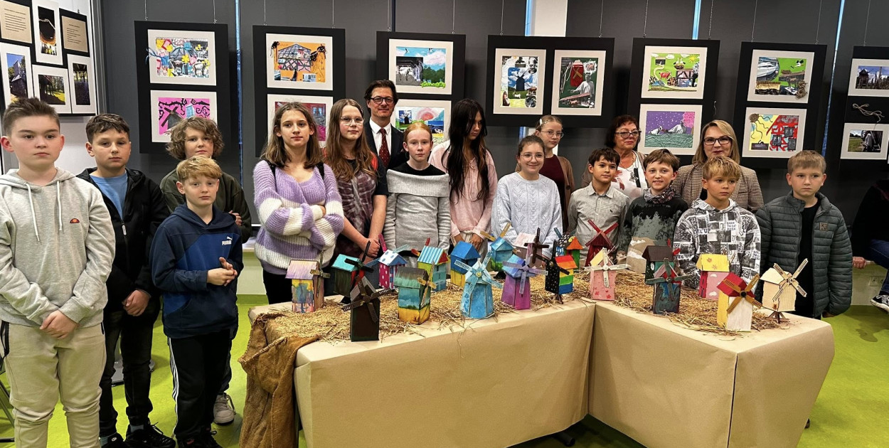 „Żuławy Oczami Dzieci” – wystawa w Mediatece w Straszynie