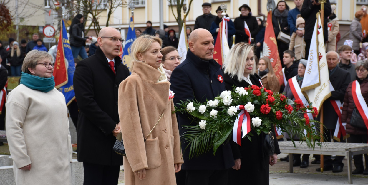 Mieszkańcy Pruszcza Gdańskiego uczcili niepodległość