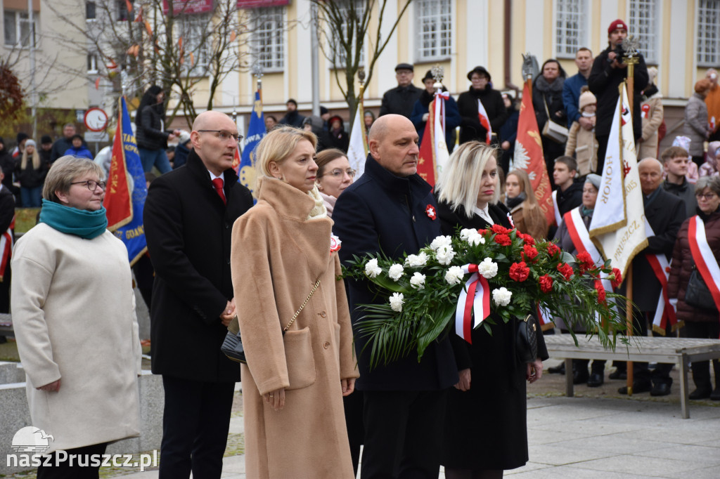 Mieszkańcy Pruszcza Gdańskiego uczcili niepodległość