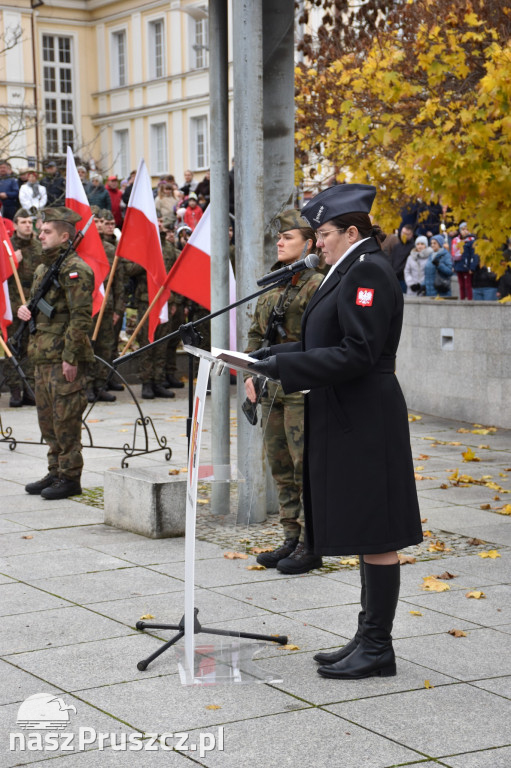 Mieszkańcy Pruszcza Gdańskiego uczcili niepodległość