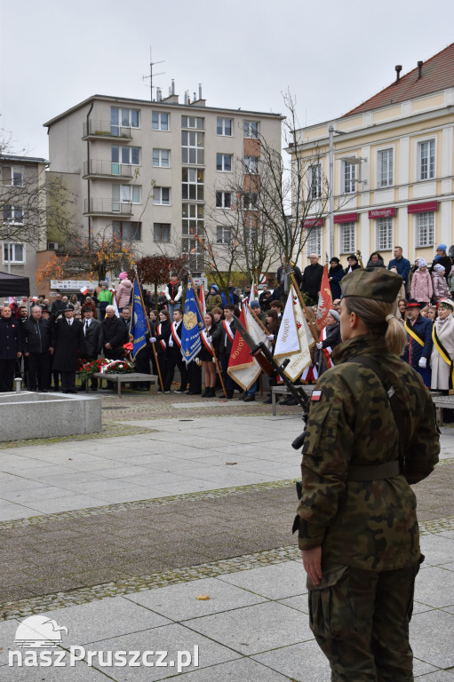 Mieszkańcy Pruszcza Gdańskiego uczcili niepodległość