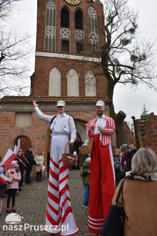 Mieszkańcy Pruszcza Gdańskiego uczcili niepodległość