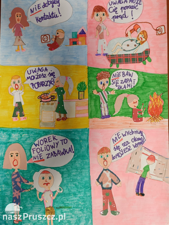 „Bądź rozważny, baw się grzecznie” – wyniki powiatowego konkursu