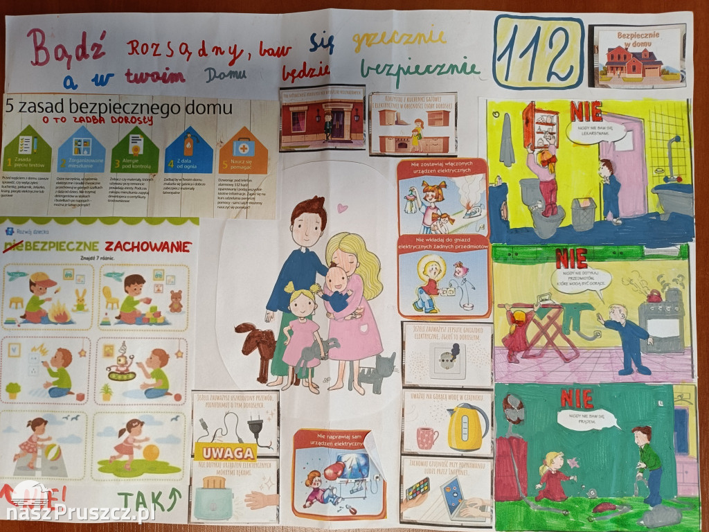 „Bądź rozważny, baw się grzecznie” – wyniki powiatowego konkursu