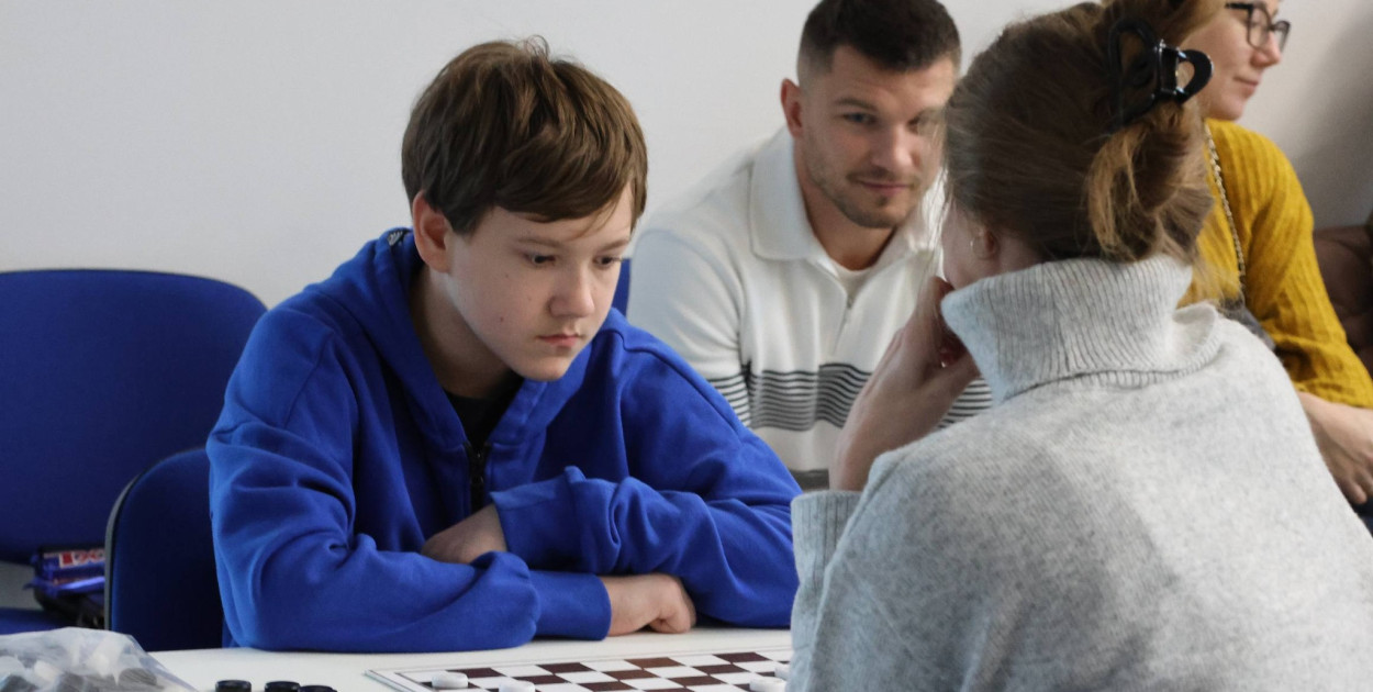 Sportowe święto w Suchym Dębie - warcaby