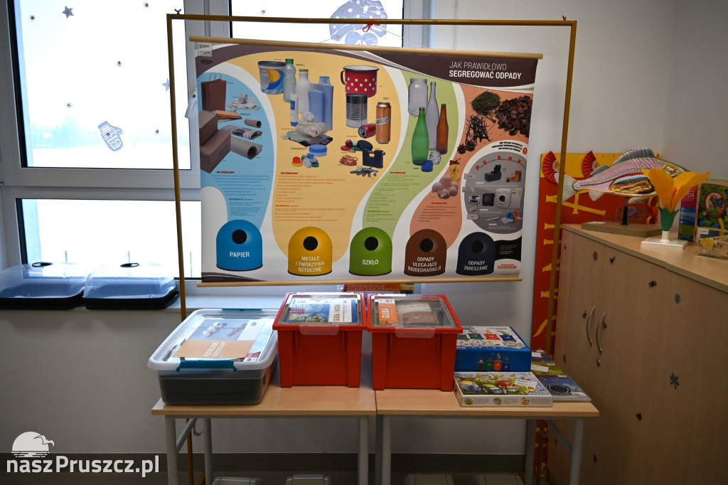 Nowy sprzęt edukacyjny dla szkoły  w Różynach