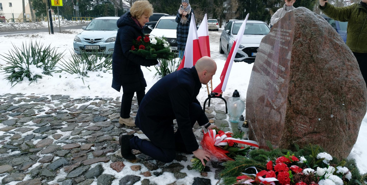 Cedry Wielkie pamiętają o ofiarach Marszu Śmierci