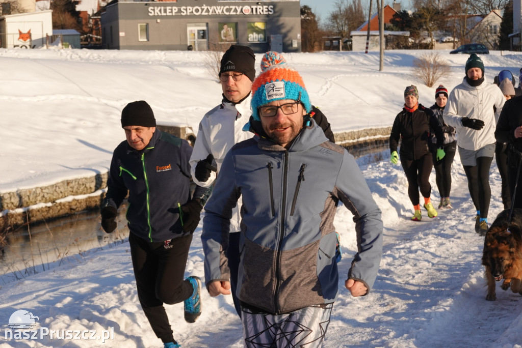 Zimowy parkrun na Faktorii