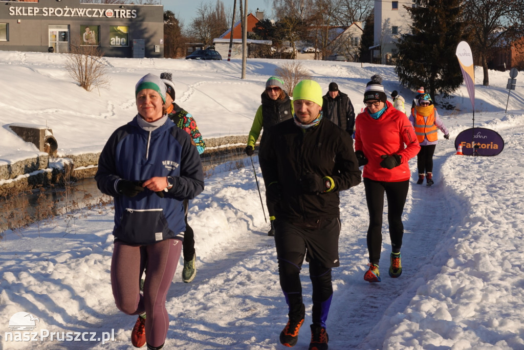 Zimowy parkrun na Faktorii