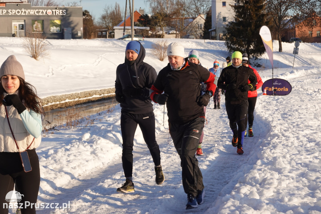 Zimowy parkrun na Faktorii