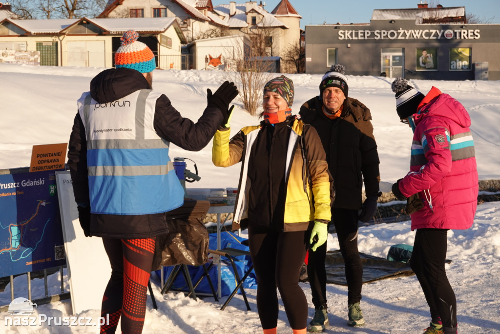Zimowy parkrun na Faktorii