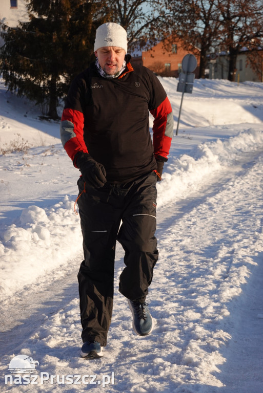 Zimowy parkrun na Faktorii