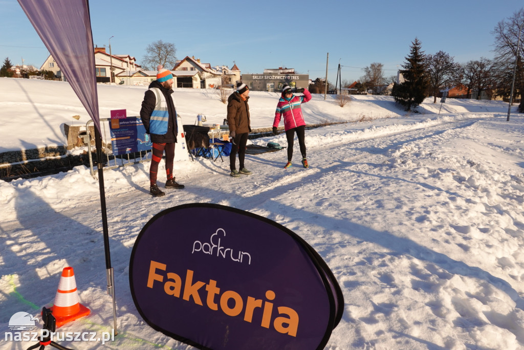 Zimowy parkrun na Faktorii
