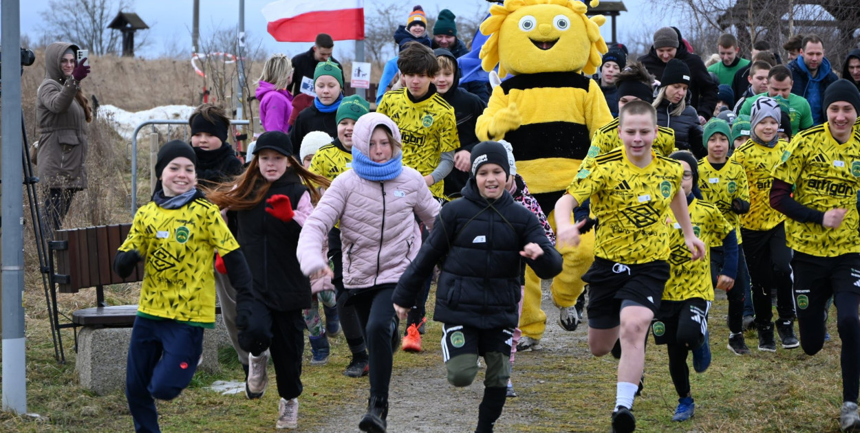 Pszczółki: Patriotyczny bieg w Parku Brzozowym
