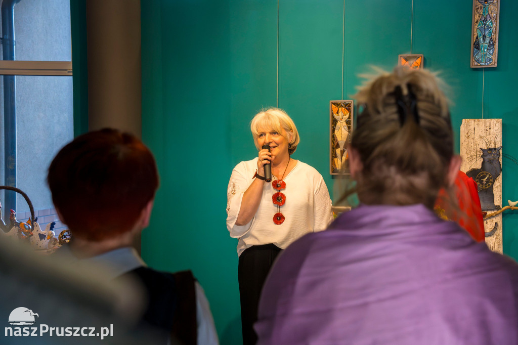 W OKSiBP otwarto wystawę ceramiki Renaty Jelińskiej