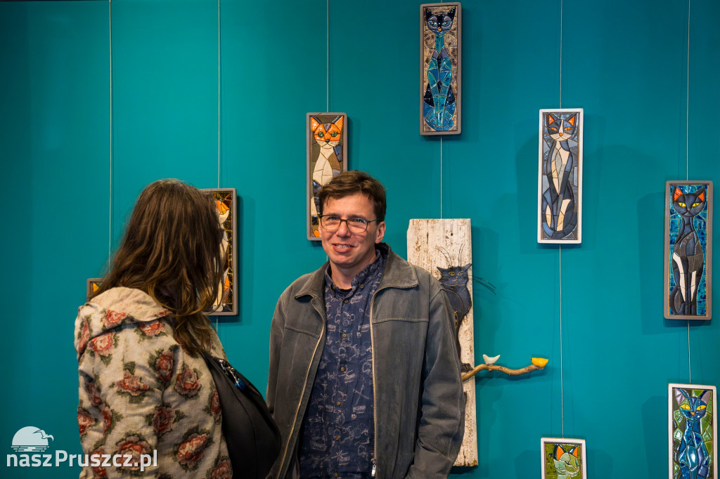 W OKSiBP otwarto wystawę ceramiki Renaty Jelińskiej