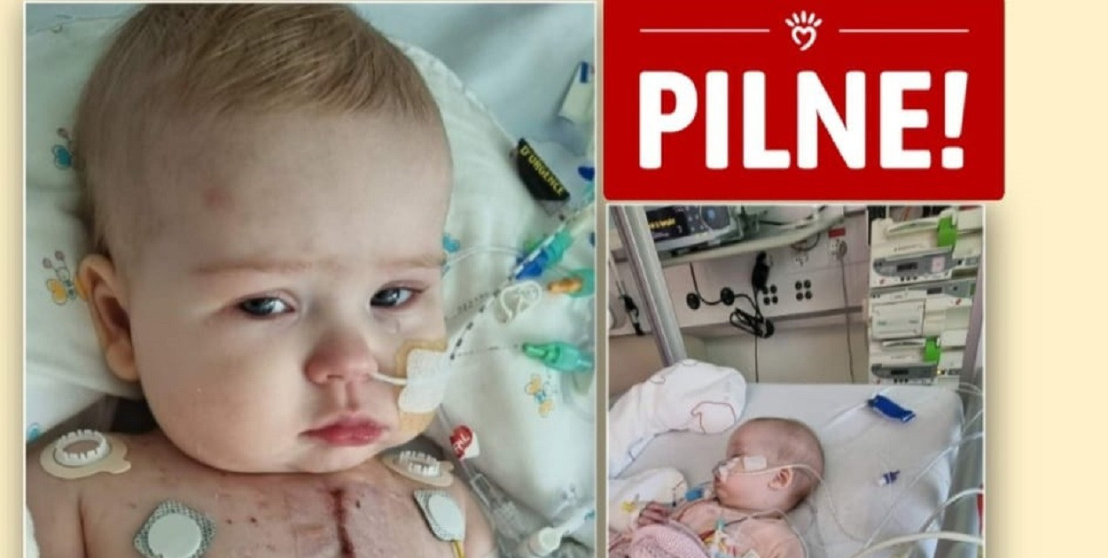 Potrzeba miliona, by uratować życie małej Gai ze Straszyna