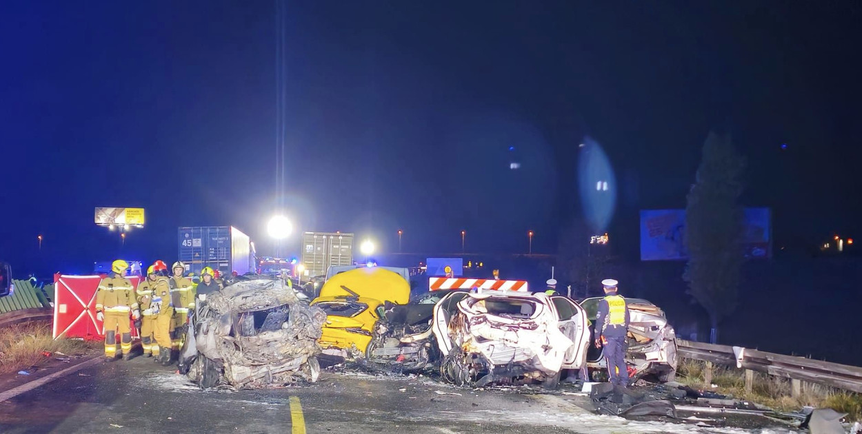 Karambol na S7 w Gdańsku. Wszystkie ofiary wypadku to dzieci