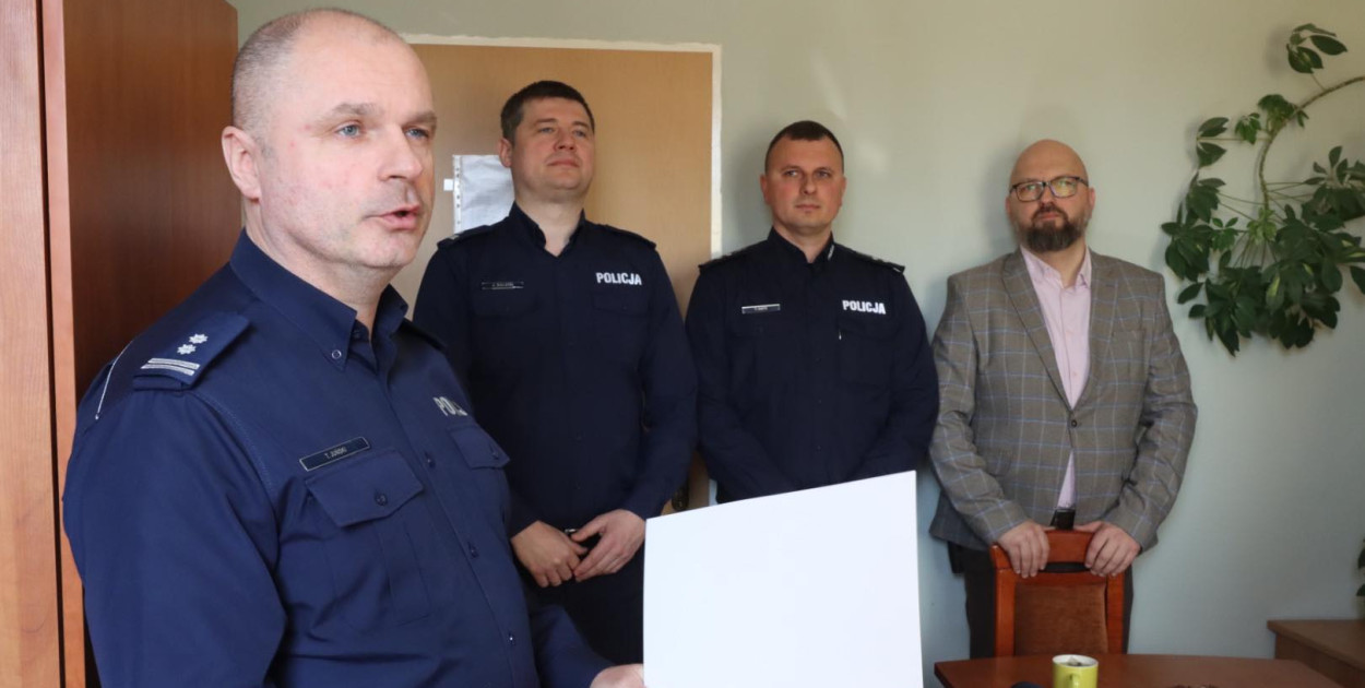 Jest nowy komendant komisariatu policji w Kolbudach