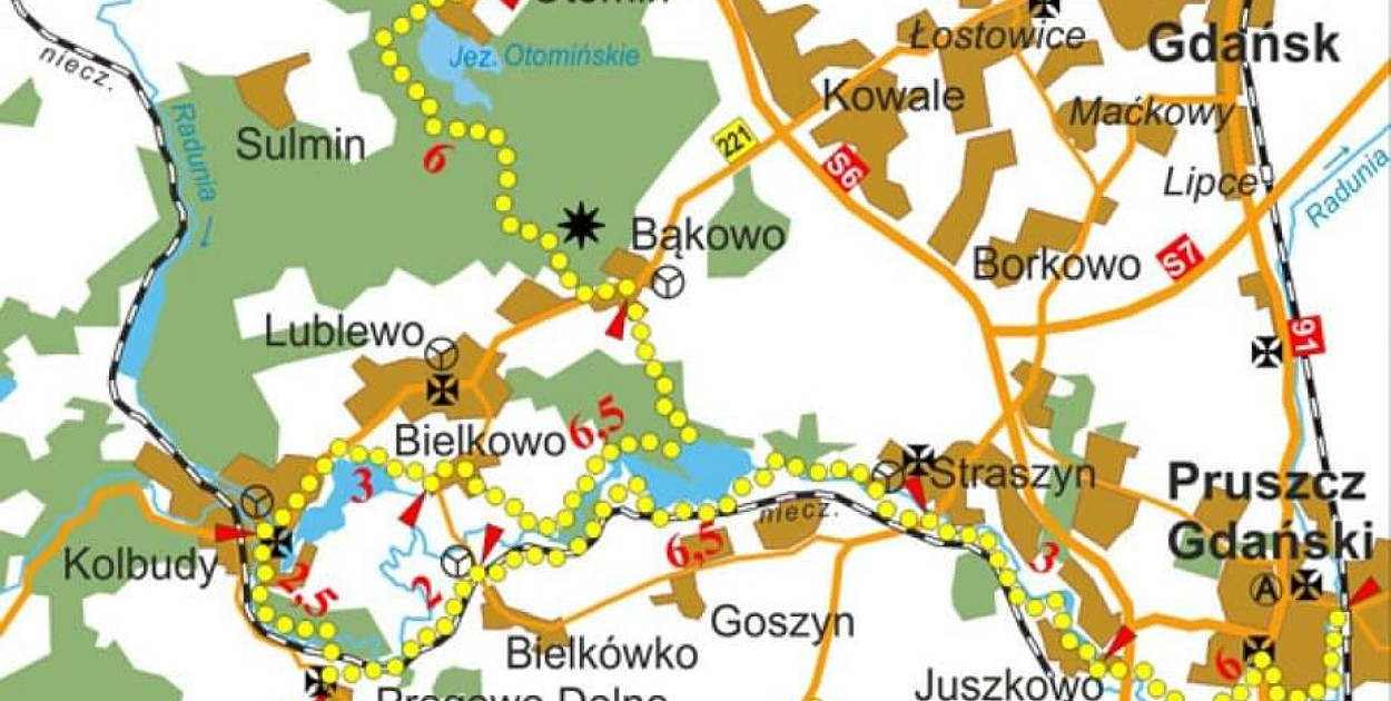 Grafika organizatora 