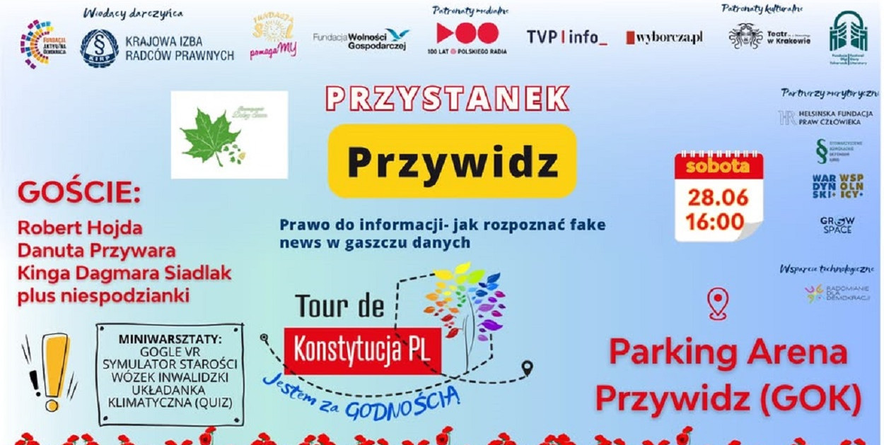 Grafika organizatora