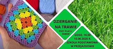 Dzierganie na trawie w Przejazdowie-607