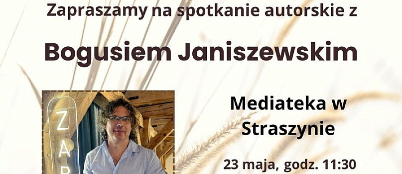 Spotkanie z Bogusiem Janiszewskim - Mediateka w Straszynie-608