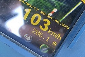 Akcja "Prędkość" w powiecie gdańskim. Kierowca z mandatem 1500 złotych-11789
