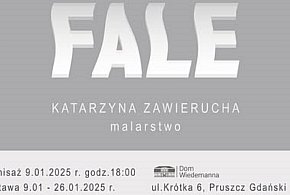 Pruszcz Gdański: "Fale" Katarzyny Zawieruchy w Domu Wiedemanna-16380