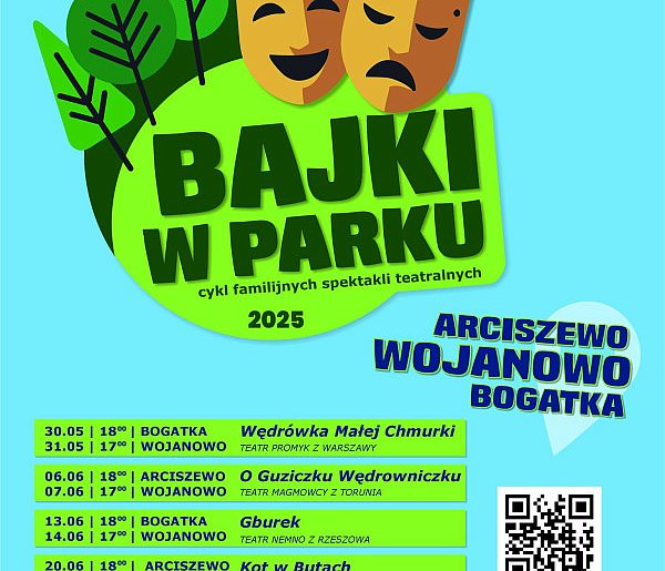 Gmina Pruszcz Gdański: Opowiedzą i zagrają "Bajki w Parku"-19259