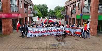 Pikieta narodowców w Pruszczu Gdańskim – skrajna prawica na ulicach-20082