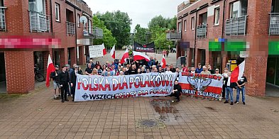 Pikieta narodowców w Pruszczu Gdańskim-20082