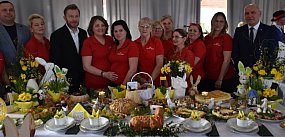Powiatowy Stół Wielkanocny - było smacznie i wiosennie!