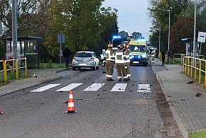 Zderzenie motocykla z osobówką w gminie Pruszcz Gdański-21730