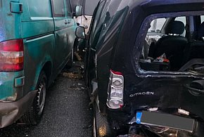 Zderzenie trzech pojazdów na drodze S6. Jedna osoba poszkodowana