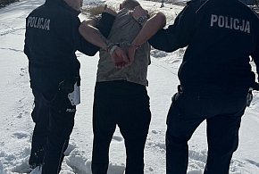 Pościg na DK91. Poszukiwany listem gończym 39-latek zatrzymany przez policję