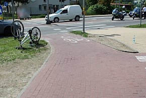 Groźne zdarzenie na ścieżce rowerowej w Pruszczu Gdańskim