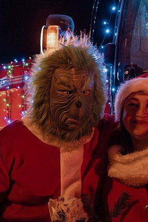 Mikołaj wyrusza w podróż po gminie Pruszcz Gdański-1401