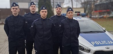 Nowi policjanci rozpoczęli służbę w szeregach KPP w Pruszczu Gdańskim-23040