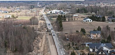 Rozbudowa DW221 nabiera tempa. Sprawdź, co dzieje się na trasie Przywidz–Kolbudy